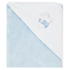 Set Toalla - Osito - Celeste Blanco
