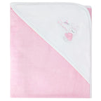 Set Toalla - Coneja - Rosado Blanco