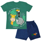 Conjunto bebé - Polo Short - Safari - Verde