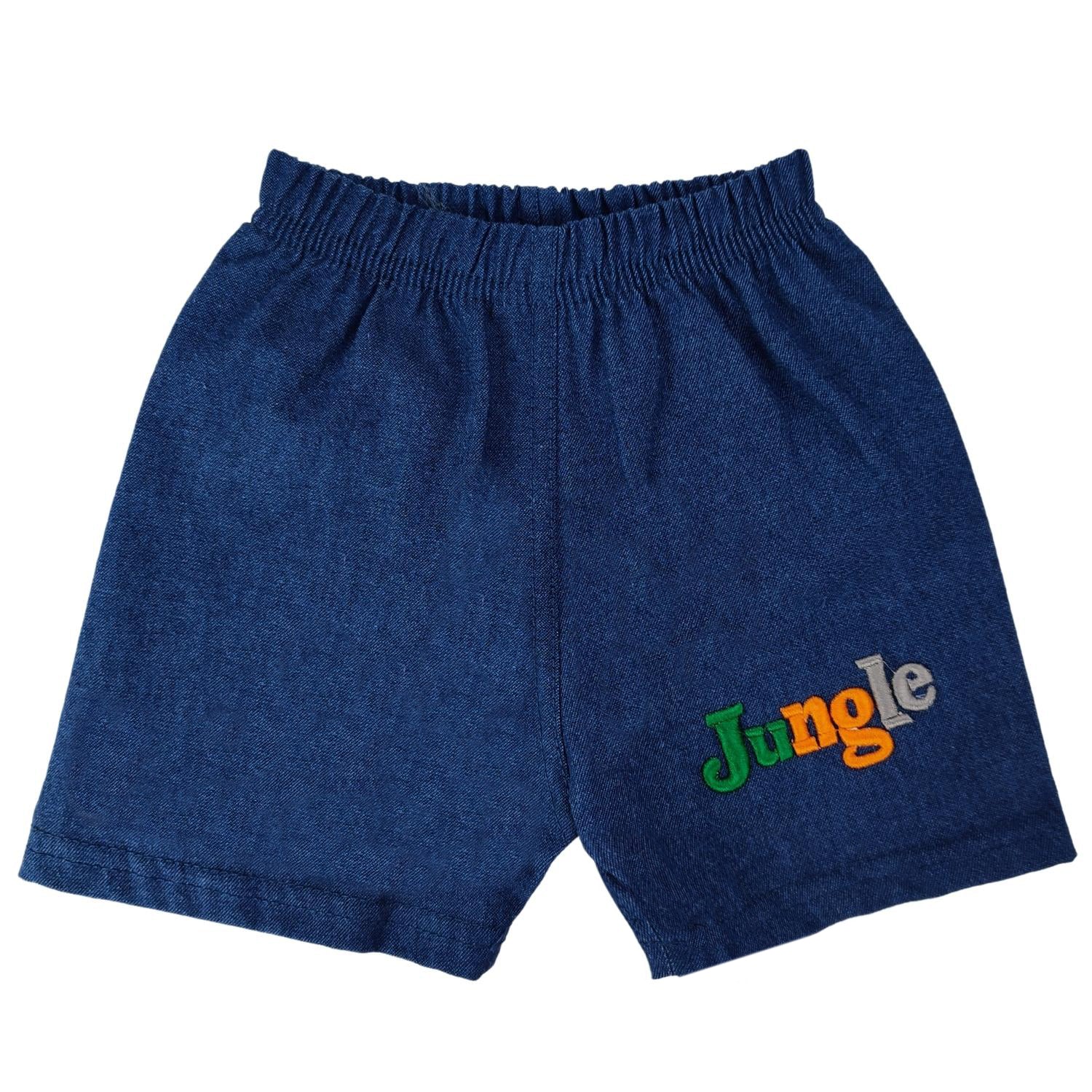 Conjunto bebé - Polo Short - Safari - Azul