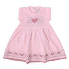 Conjunto Vestido Hilo - 3 piezas - Rosado