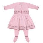 Conjunto Vestido Hilo - 3 piezas - Rosado