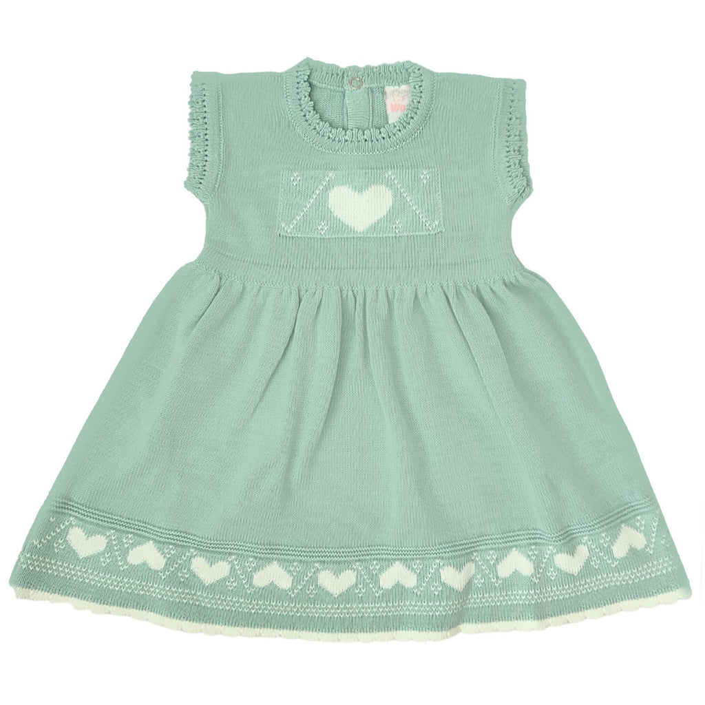 Conjunto Vestido Hilo - 3 piezas - Verde
