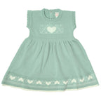 Conjunto Vestido Hilo - 3 piezas - Verde
