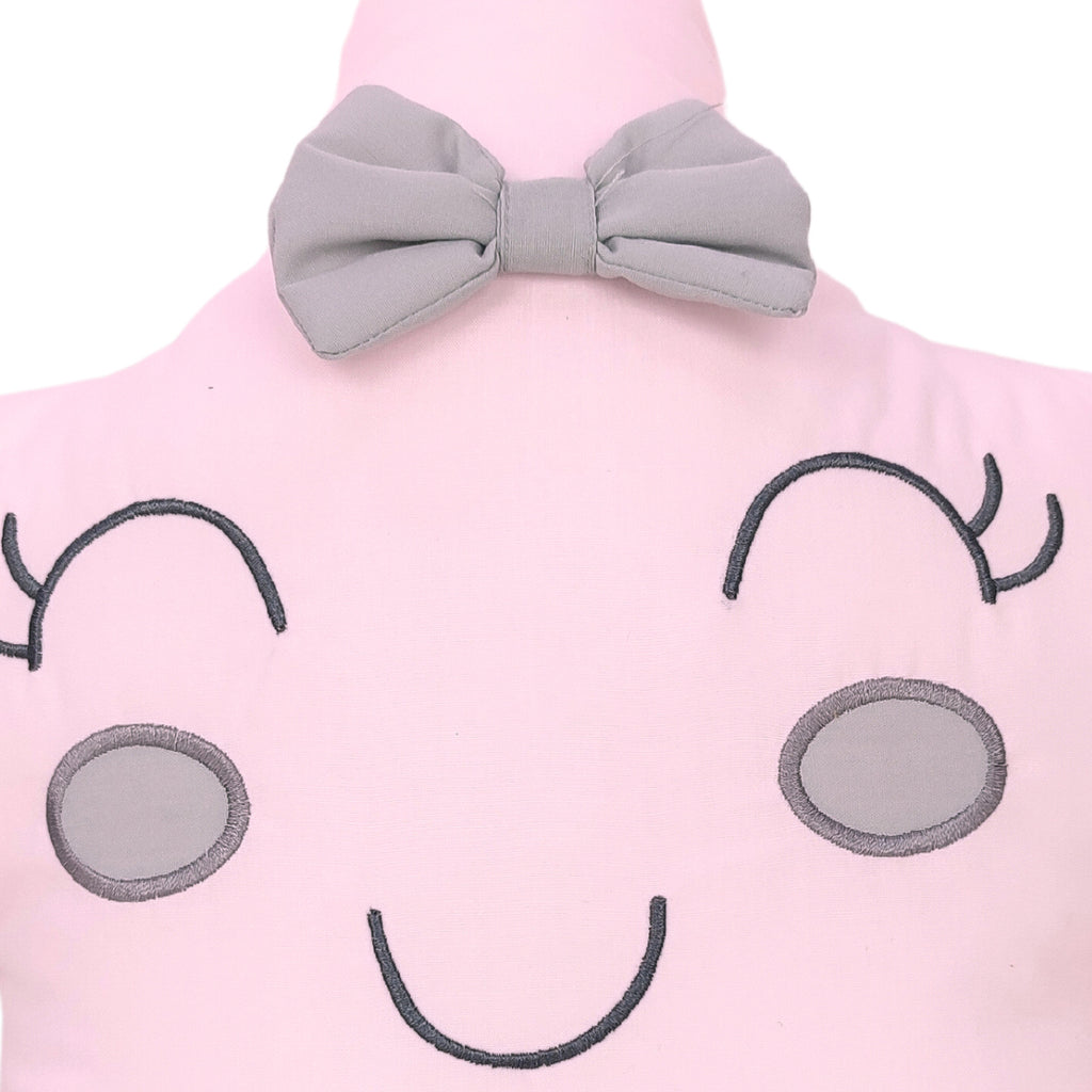 Cojin - Estrella Elegante V2 - Rosado - Gris