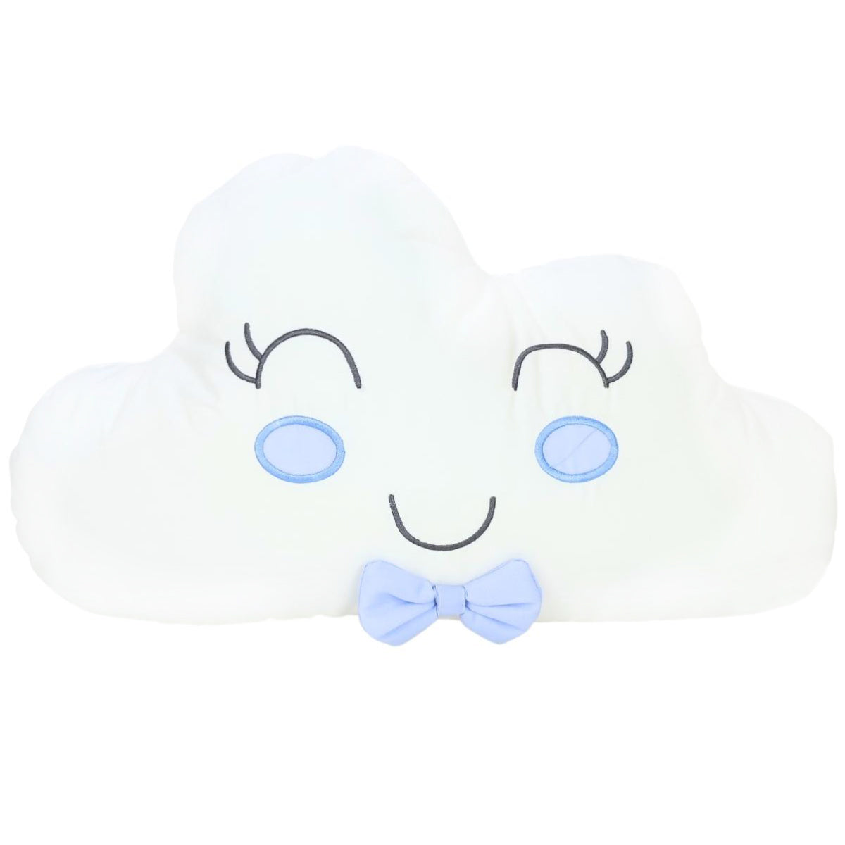 Cojin - Nube Elegante V3 - Blanco - Celeste