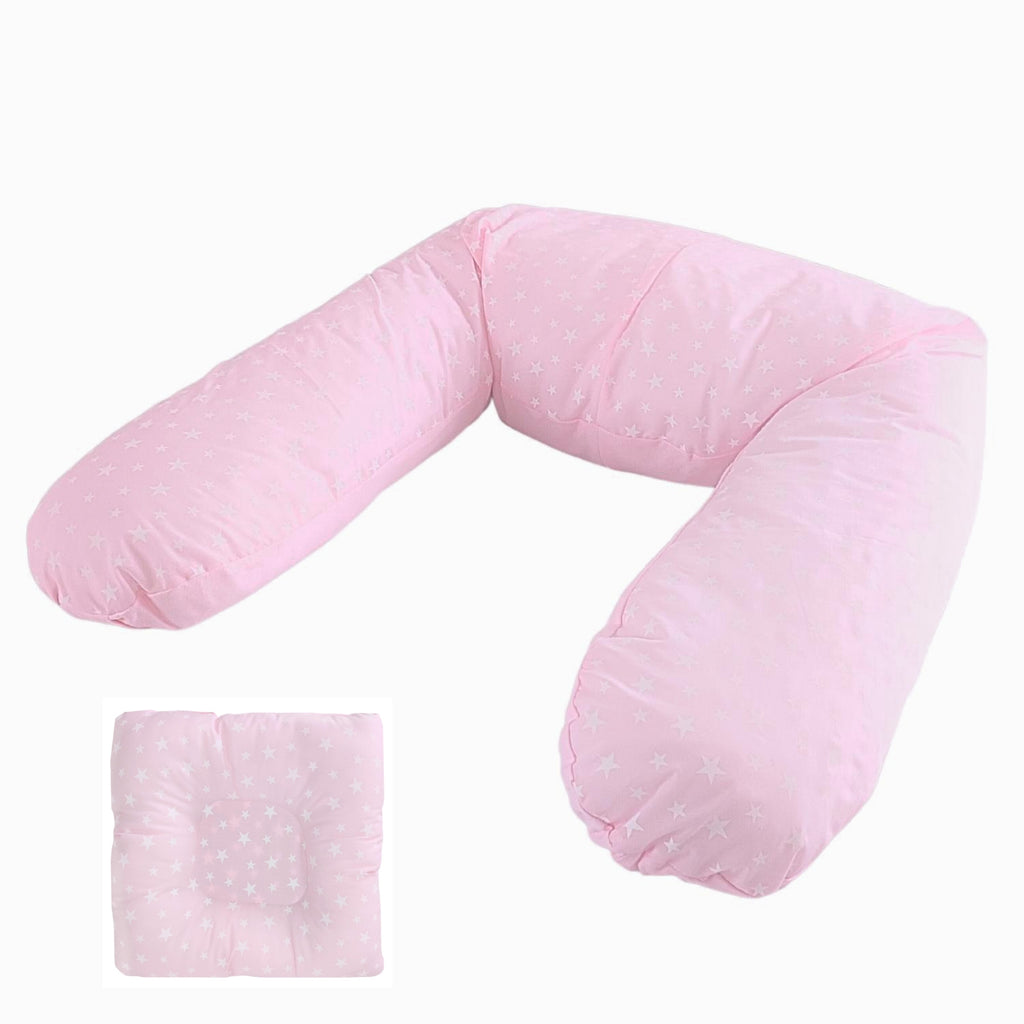 Cojín de embarazo - pre y post natal - Rosado