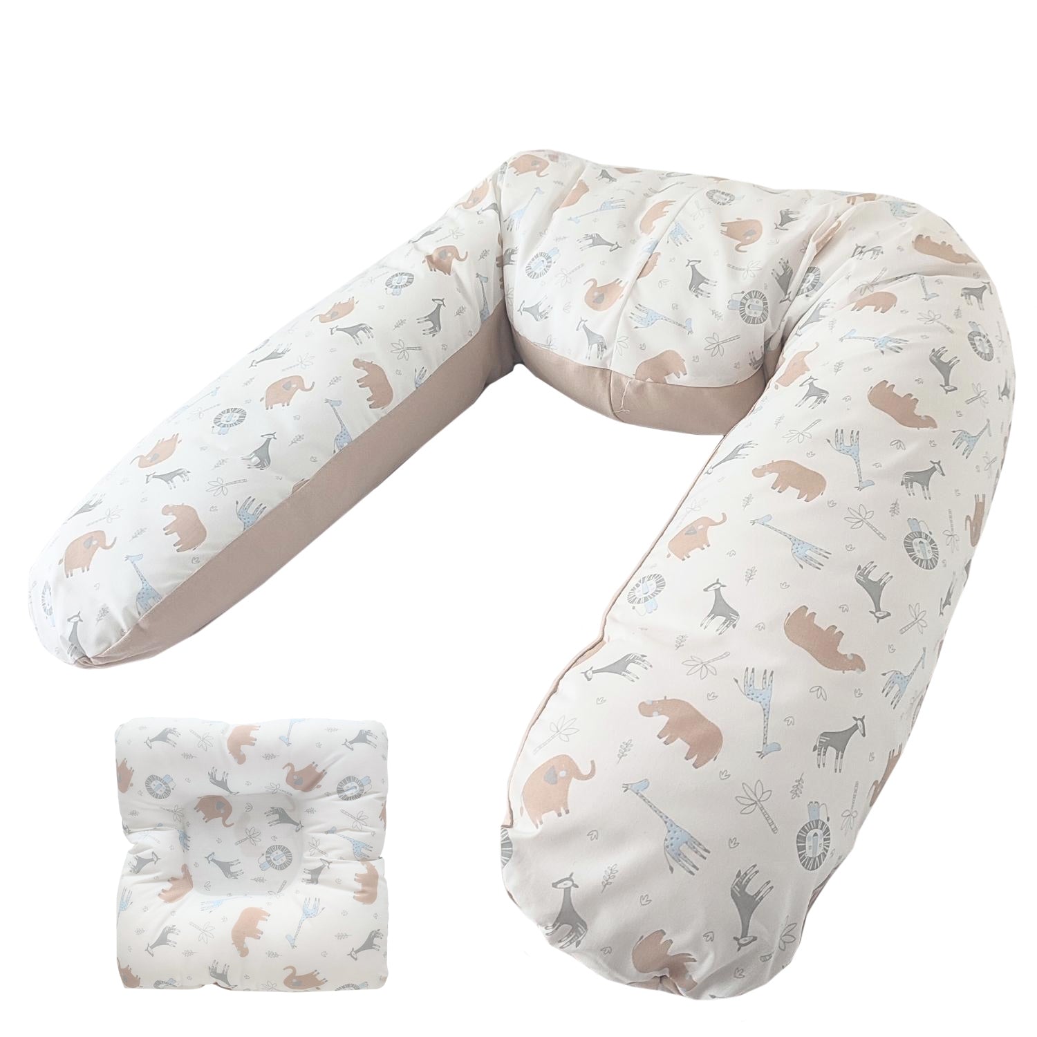 Cojín de embarazo - pre y post natal - Safari