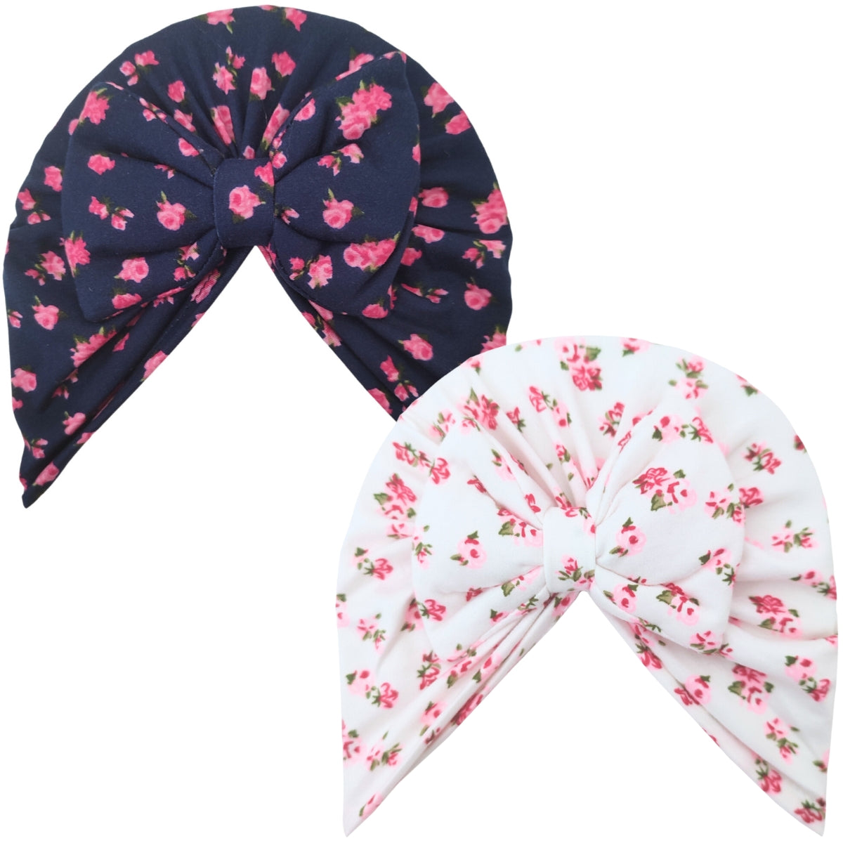 Set de 2 Turbantes Bebé Niña BN07