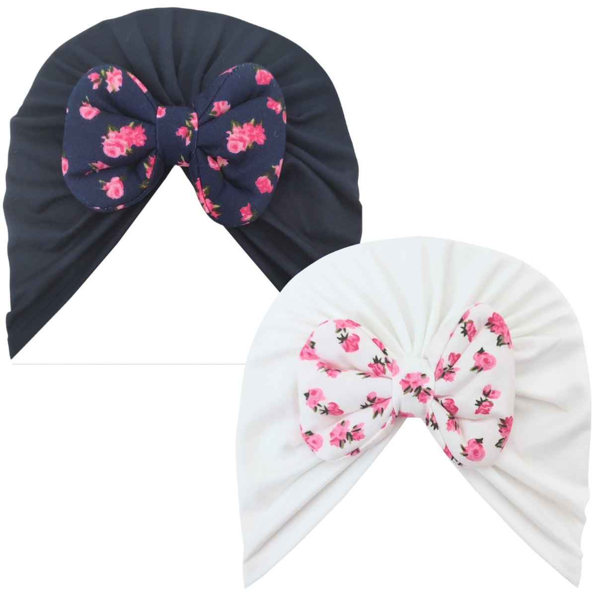 Set de 2 Turbantes Bebé Niña BN11