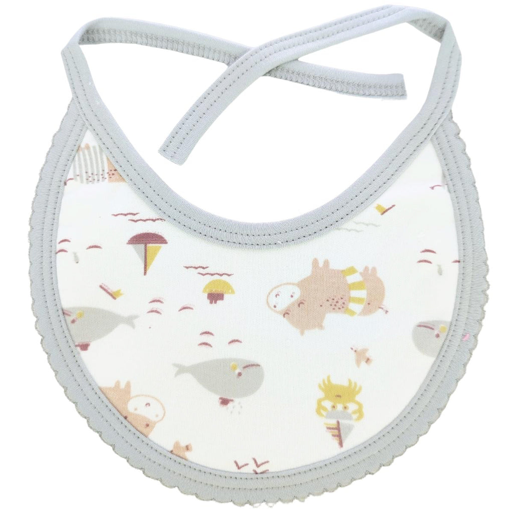 Pack de 3 Baberos en algodón y felpa - Niño