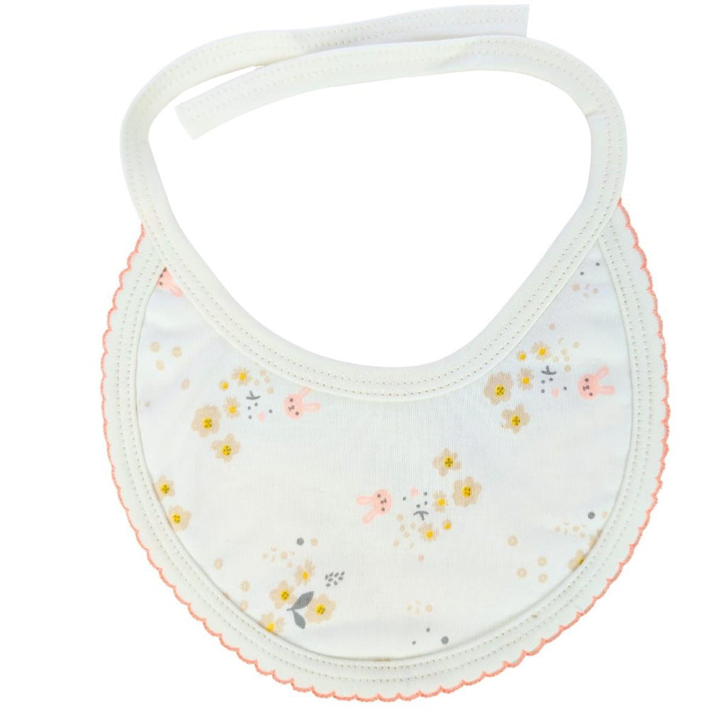Pack de 3 Baberos en algodón y felpa - Niña