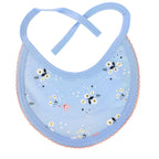 Pack de 3 Baberos en algodón y felpa - Niña