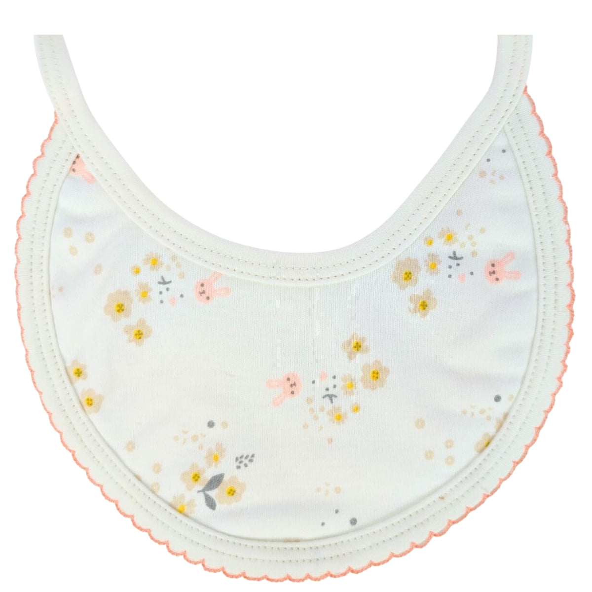 Pack de 3 Baberos en algodón y felpa - Niña