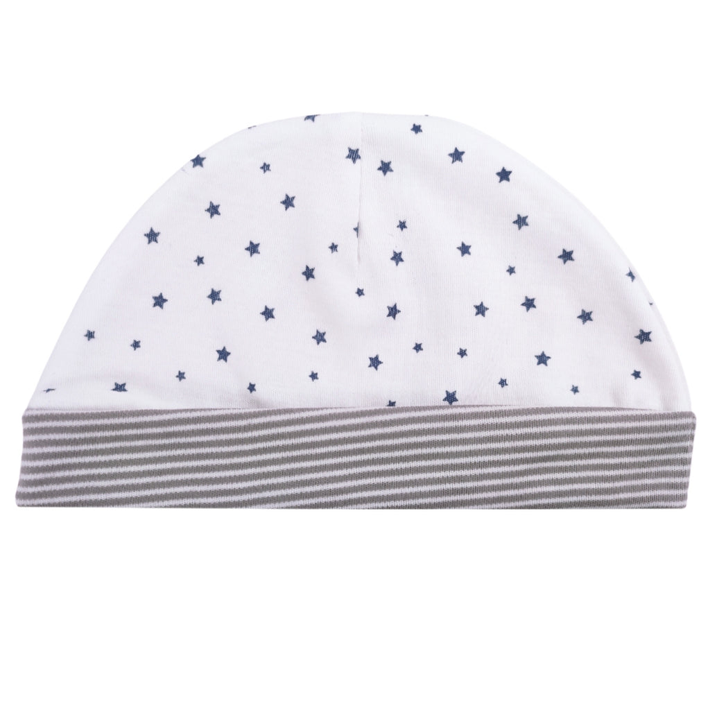 Ajuar Algodón - Elefante - 6 piezas - Azul noche G - Talla RN