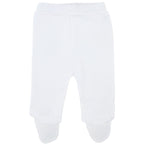 Conjunto Bebe - punto ingles - Amigos V2 - Blanco