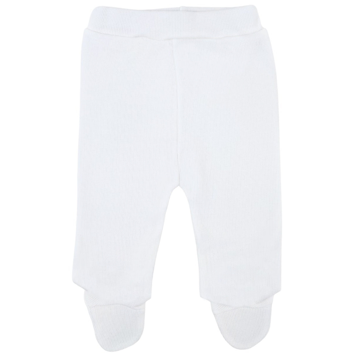 Conjunto Bebe - punto ingles - Amigos V2 - Blanco