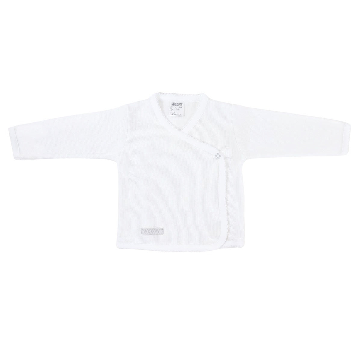 Conjunto Bebe - punto ingles - Amigos V2 - Blanco