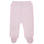 Conjunto Bebe - punto ingles - Amigos V2 - Blanco-Rosado
