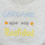 Babero en algodón Con Broche - N32