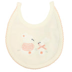 Conjunto Bebe - punto ingles - Amigos V2 - Crema-Melon