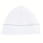 Conjunto Bebe - punto ingles - Amigos V2 - Blanco-Celeste