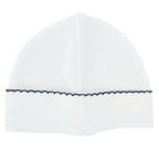 Conjunto Bebe - punto ingles - Amigos V2 - Blanco-Azul