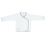 Conjunto Bebe - punto ingles - Amigos V2 - Blanco-Azul