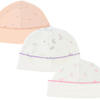 Pack 3 Gorros Bebé Niña B02
