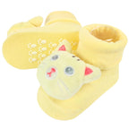 Medias Sonajeras - Gato - Amarillo