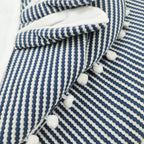 Colcha bebé acolchada - Orejitas - Azul noche