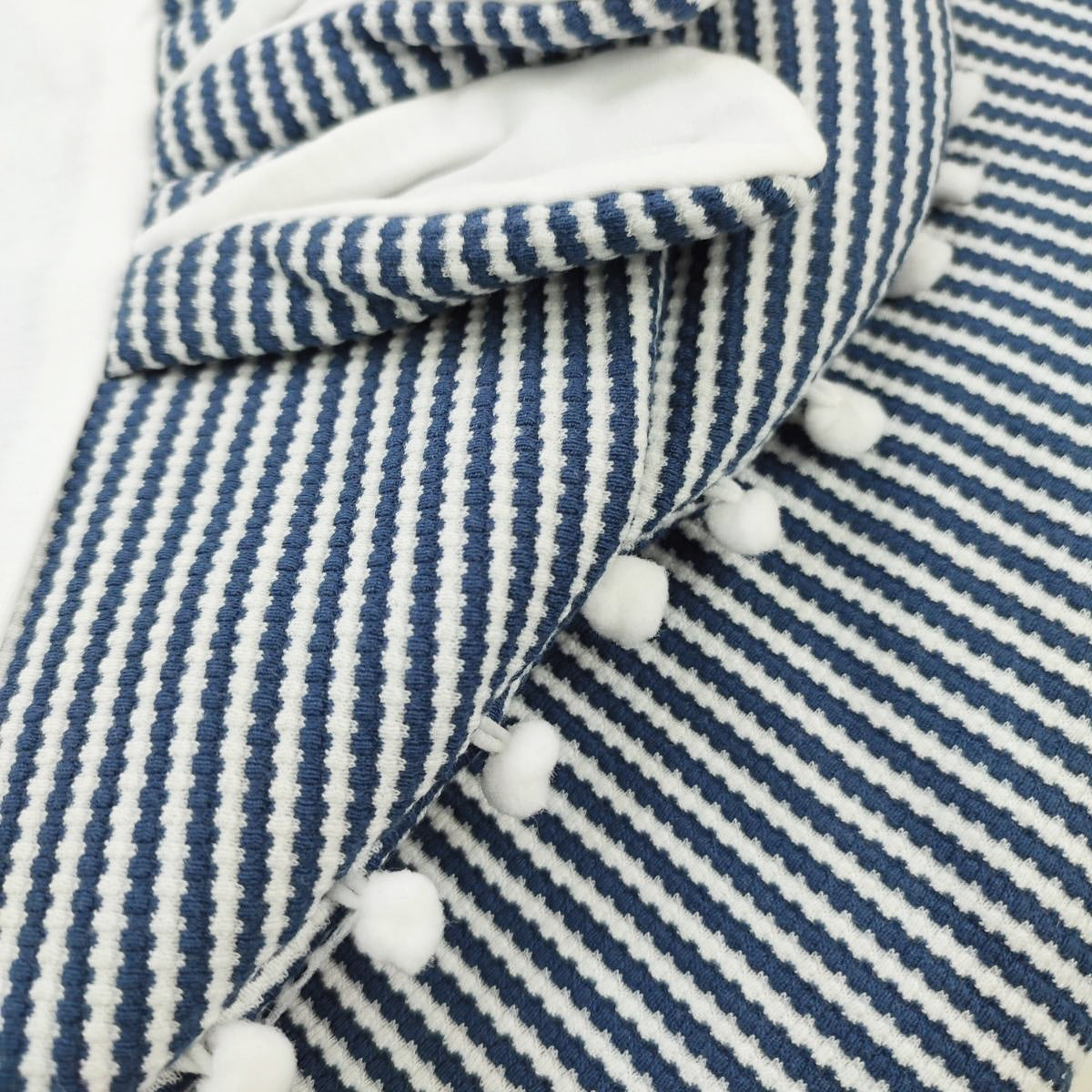 Colcha bebé acolchada - Orejitas - Azul noche