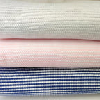 Colcha bebé acolchada - Orejitas - Rosado