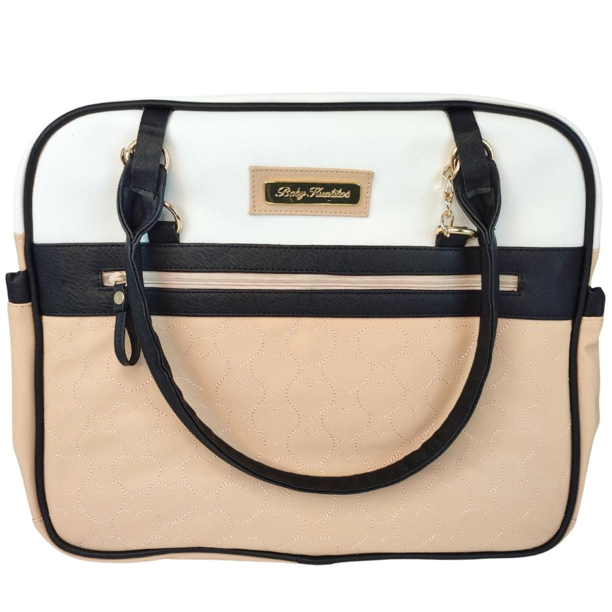 Bolso pañalero y portabiberon - Beige - Milan