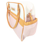 Bolso pañalera y portabiberon - Rosado - Milan