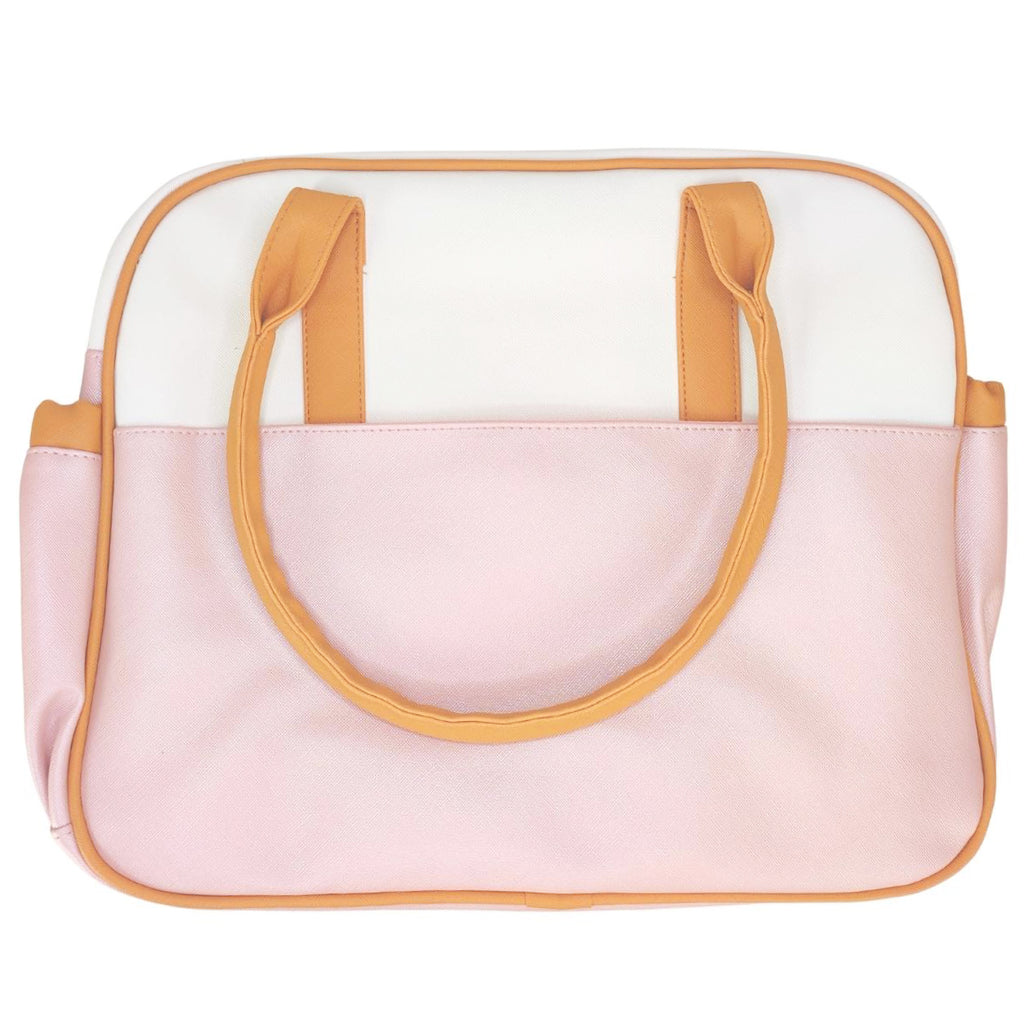 Bolso pañalera y portabiberon - Rosado - Milan