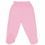 Pack 3 pantalones con pies 100% algodón - 12