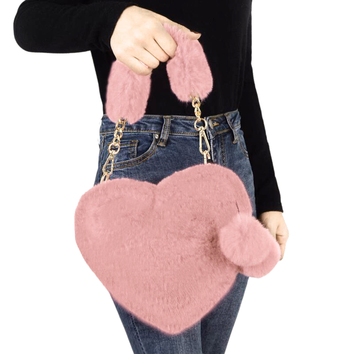 Bolso de mano - Corazon - Melon