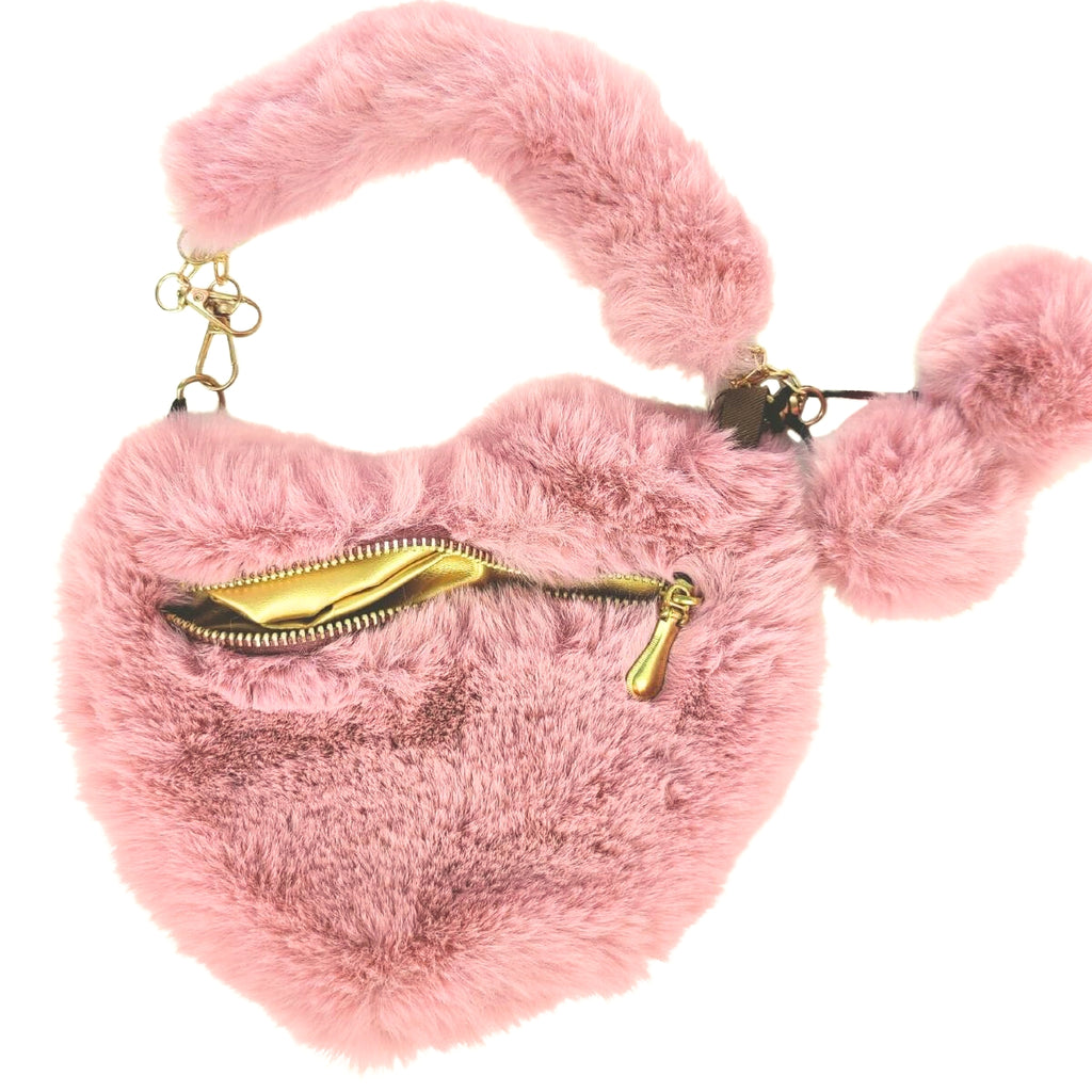 Bolso de mano - Corazon - Melon