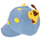 Gorro Bebé - Jirafa - Celeste