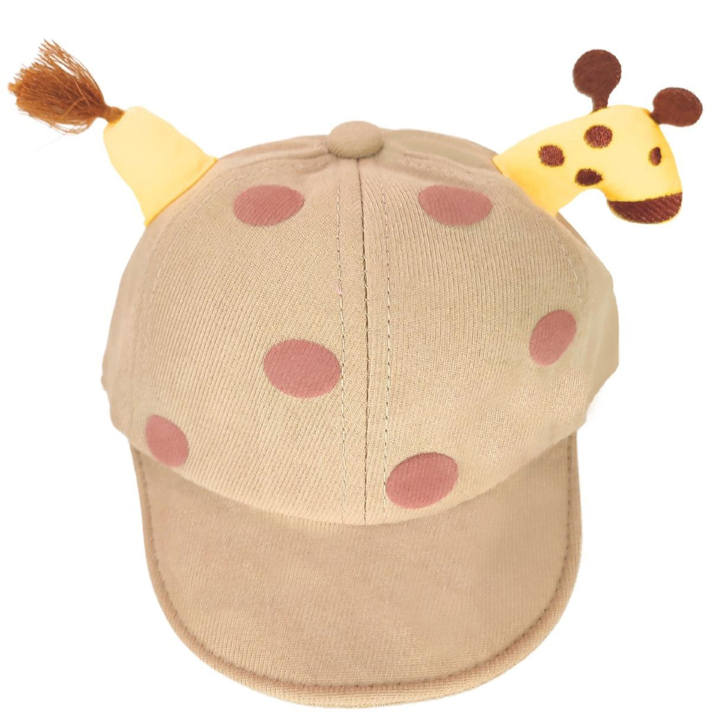 Gorro Bebé - Jirafa - Beige