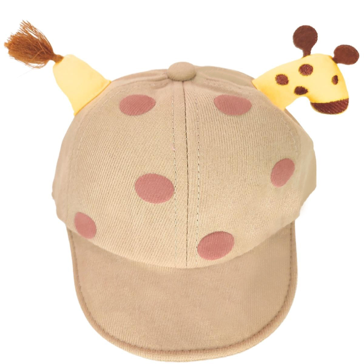 Gorro Bebé - Jirafa - Beige