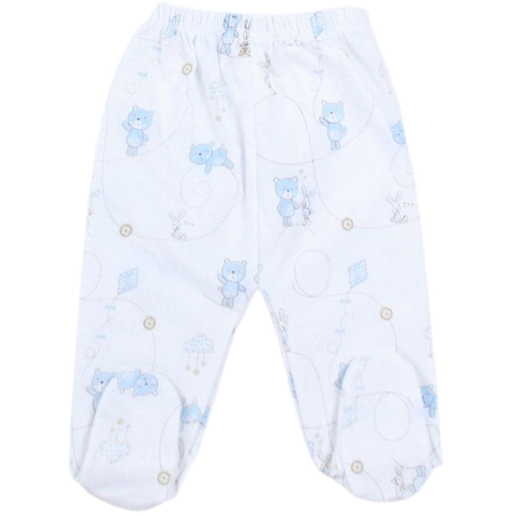 Ajuar - Set de 6 piezas Algodon - Celeste