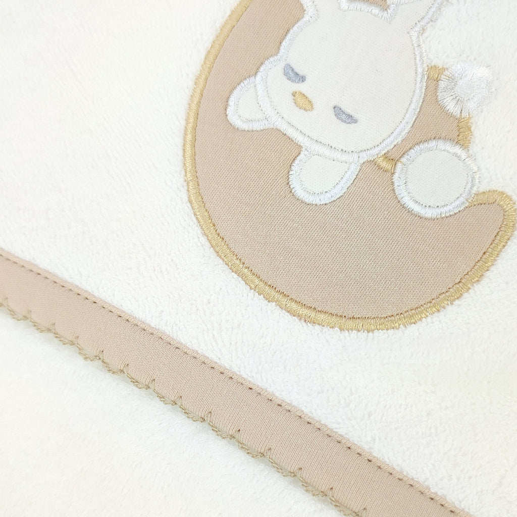 Toalla - Conejo Luna - Blanco-Beige