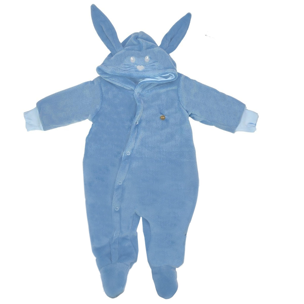 Enterizo bebé acolchado Conejo Azul RO