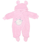 Enterizo bebé acolchado Oso - Rosado