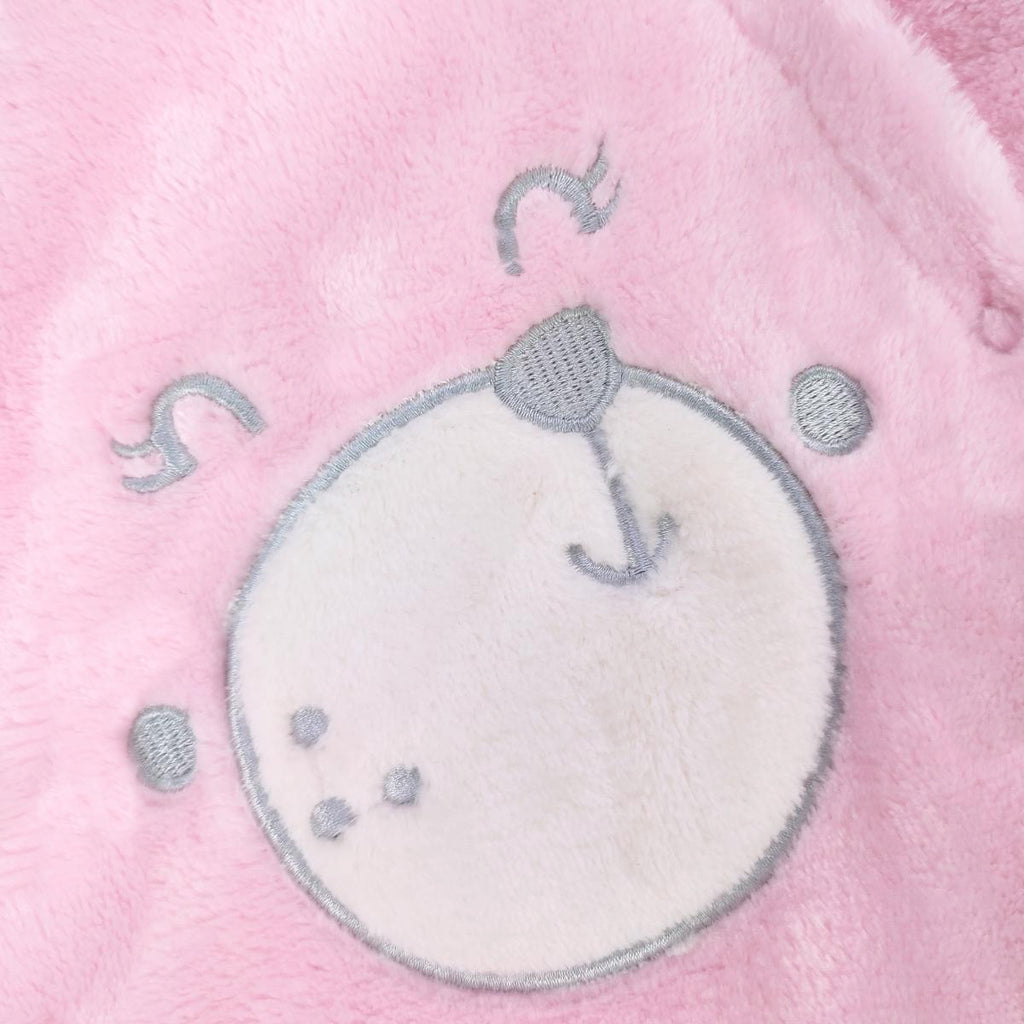 Enterizo bebé acolchado Oso - Rosado