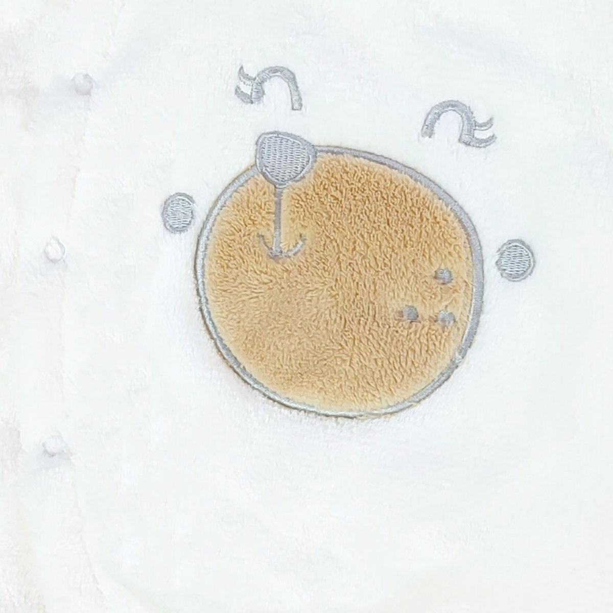 Enterizo bebé acolchado Oso - Blanco