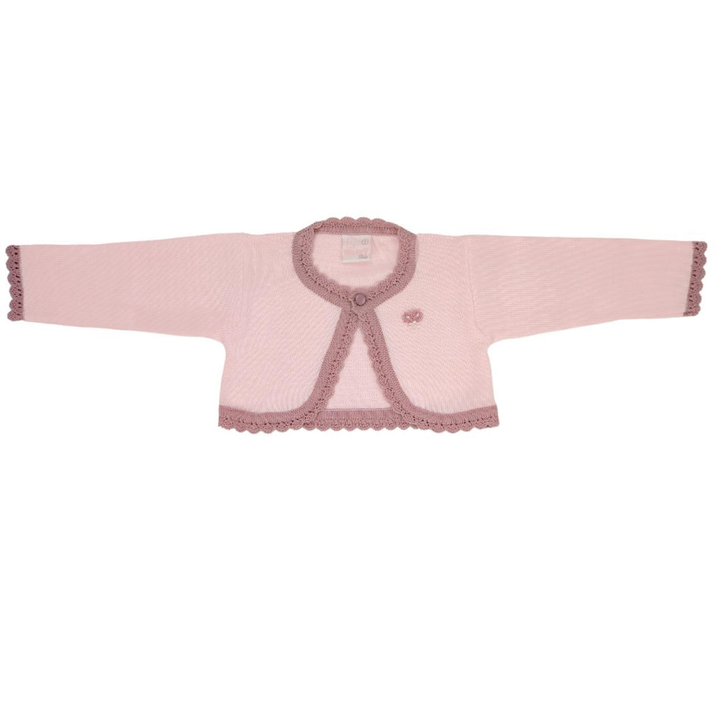 Conjunto Vestido Hilo - 3 piezas - Palo Rosa