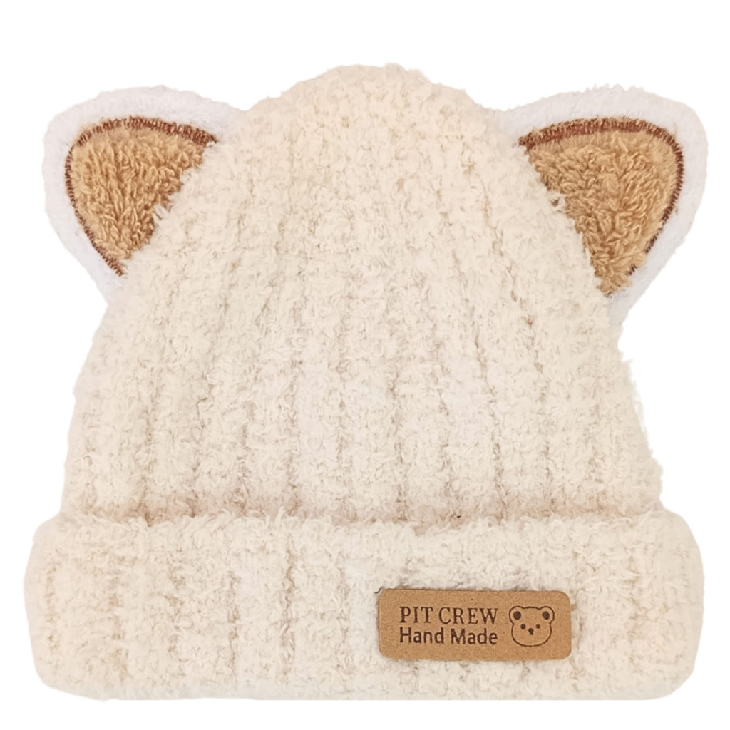 Gorro Bebé v2 - Pit Crew | 6-18 Meses | Crema